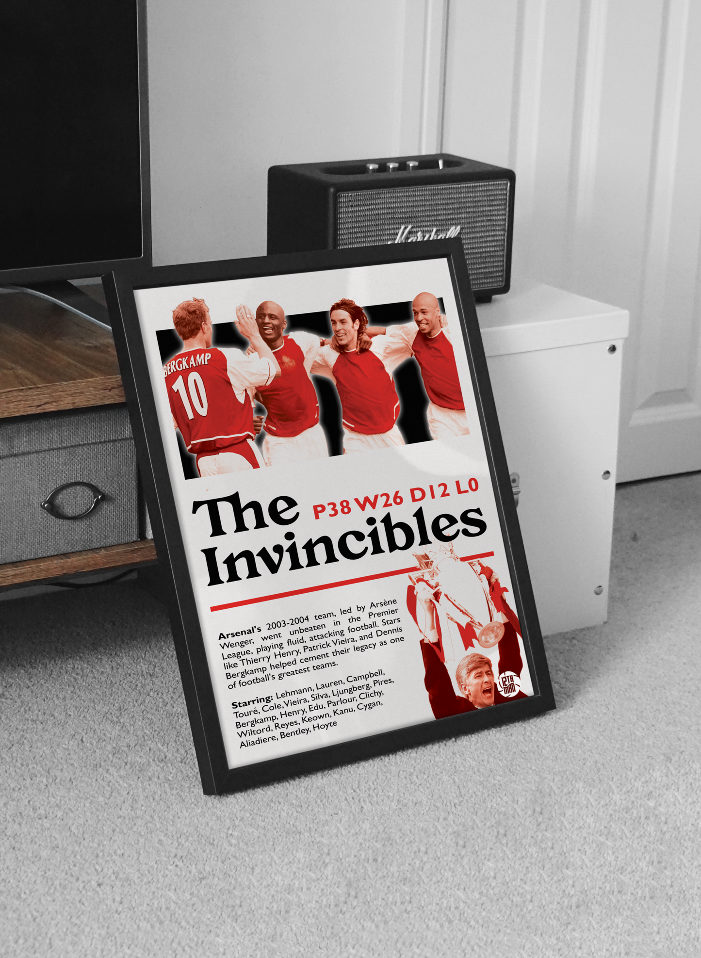 Arsenal's Invincibles 2003-2004 Poster