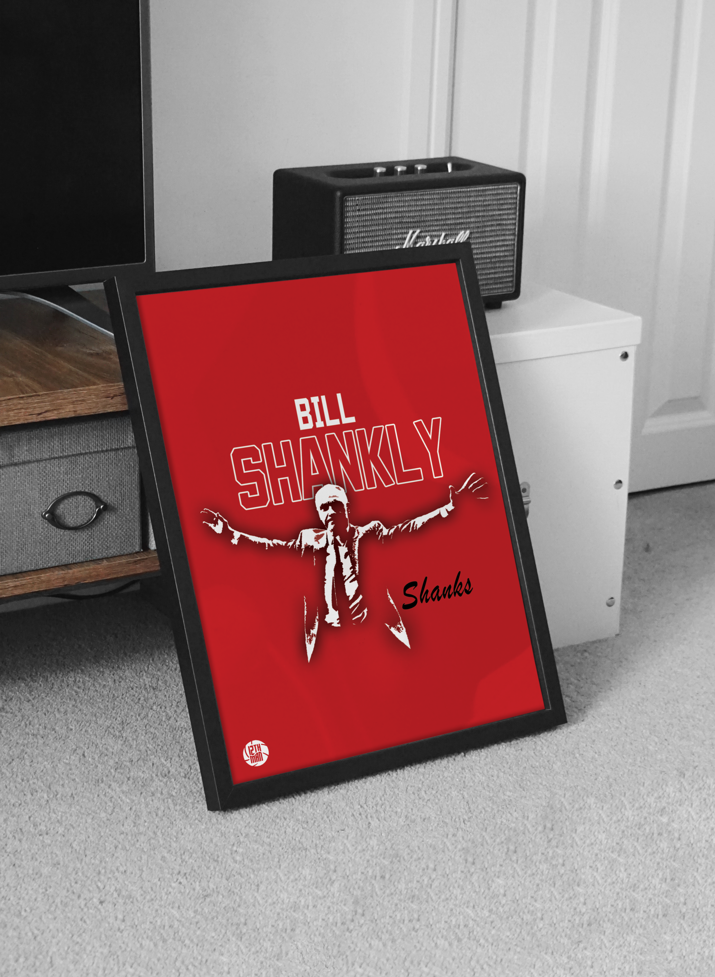 Liverpool Poster - Bill Shankly