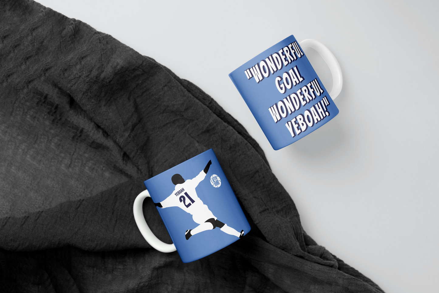 Tony Yeboah Leeds United Mug Iconic Goal