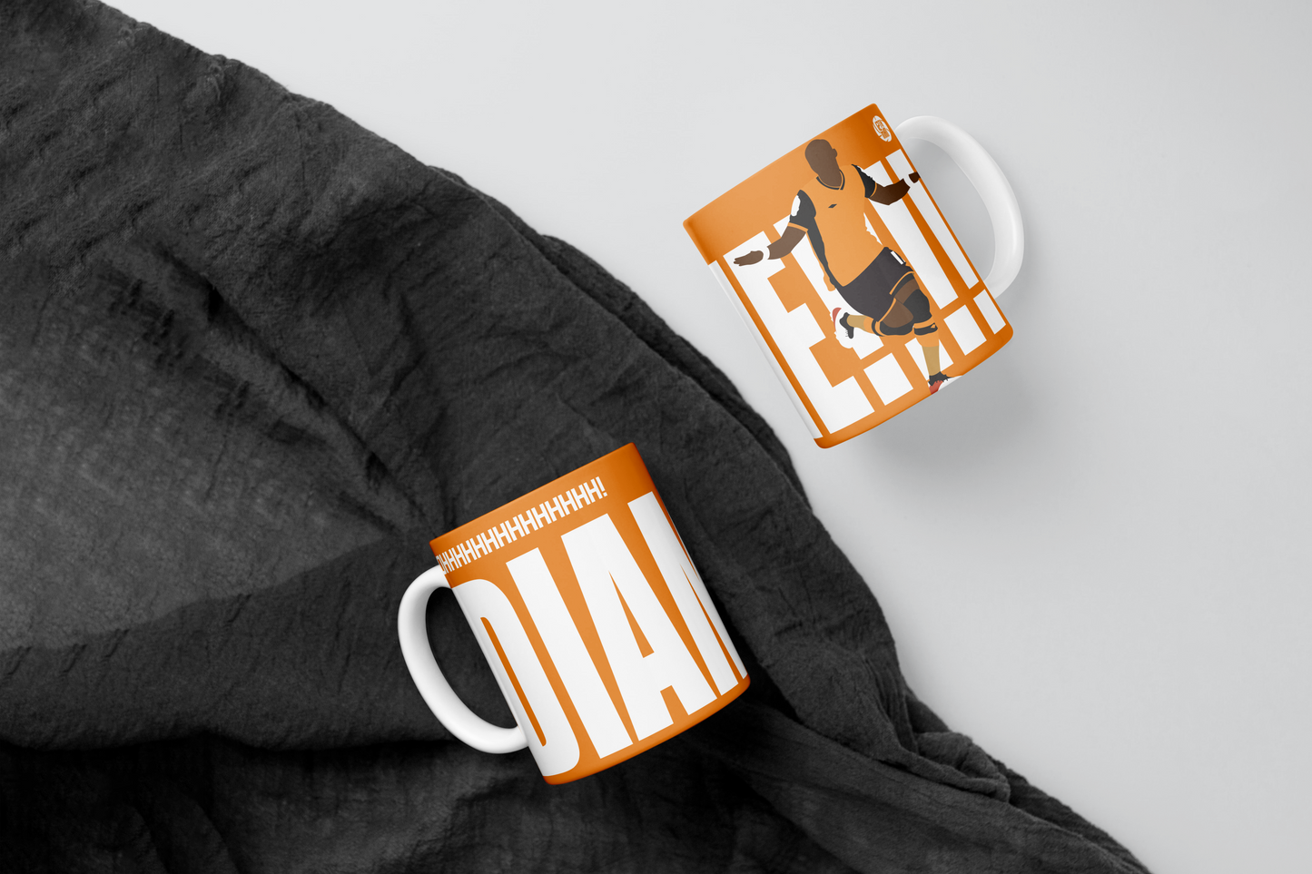Mohamed Diame Hull City Mug