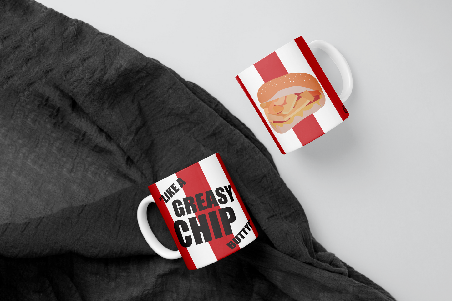 Like A Greasy Chip Butty Sheffield United Mug