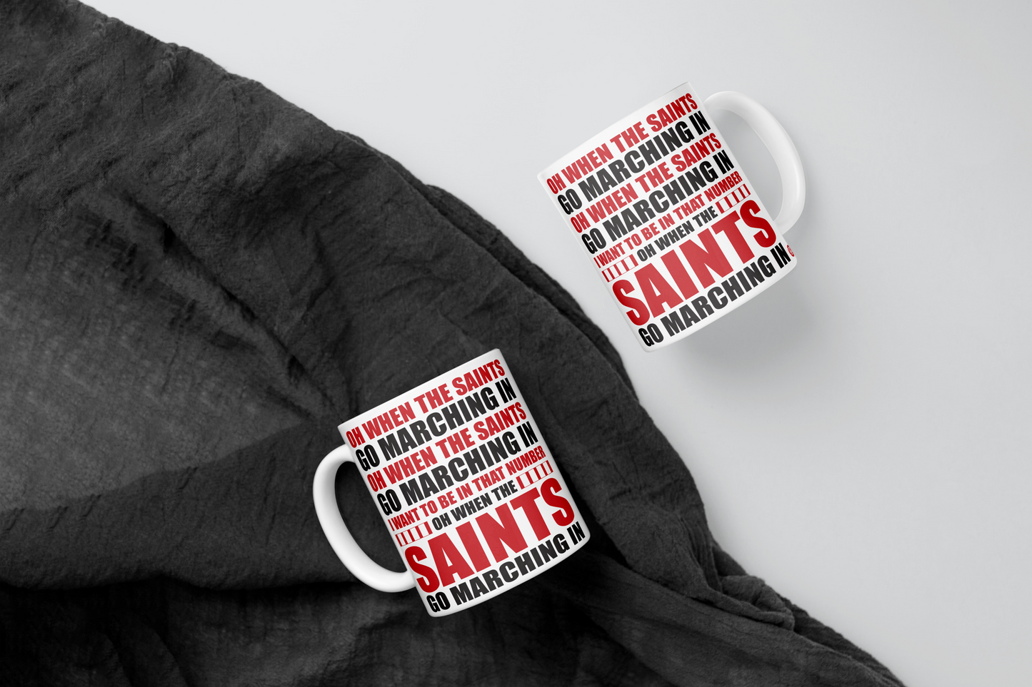 When the Saints Go Marching In Southampton Mug