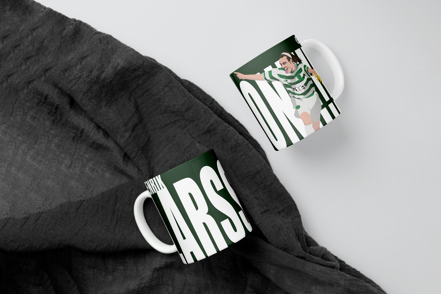 Henrik Larsson Celtic Mug