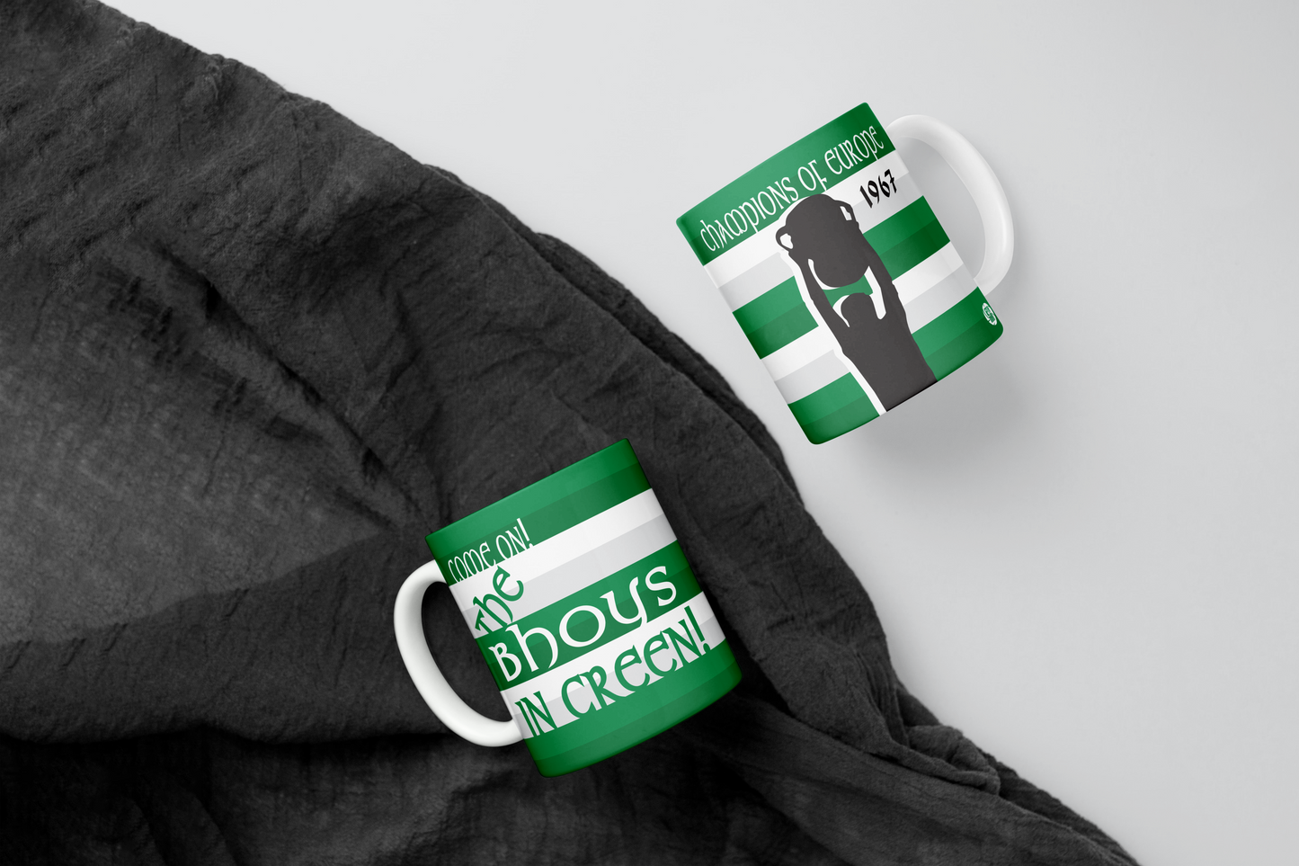 Celtic Fc Mug Bhoys In Green