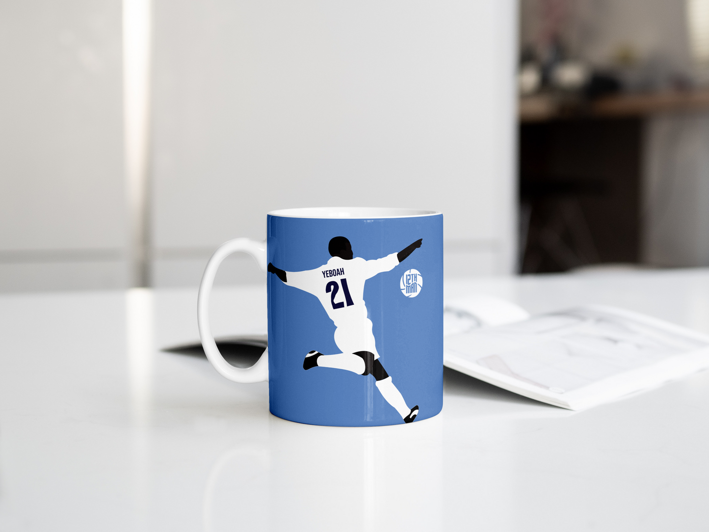 Tony Yeboah Leeds United Mug Iconic Goal