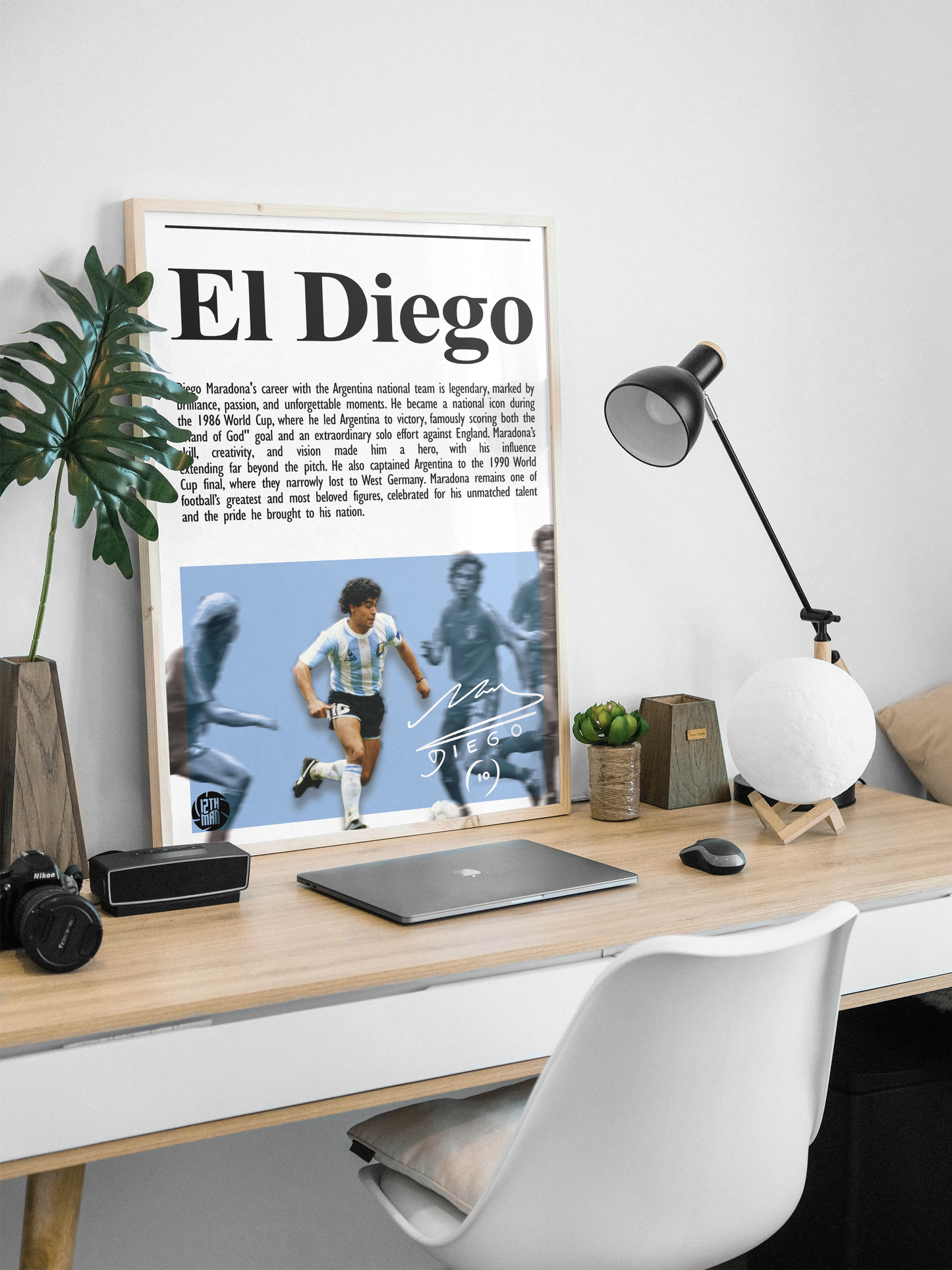 Diego Maradona Argentina Poster