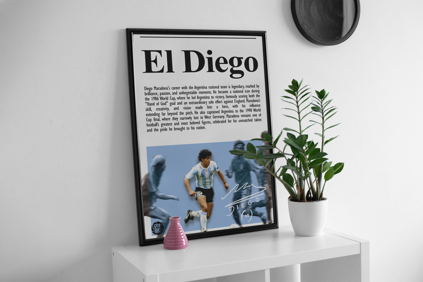 Diego Maradona Argentina Poster