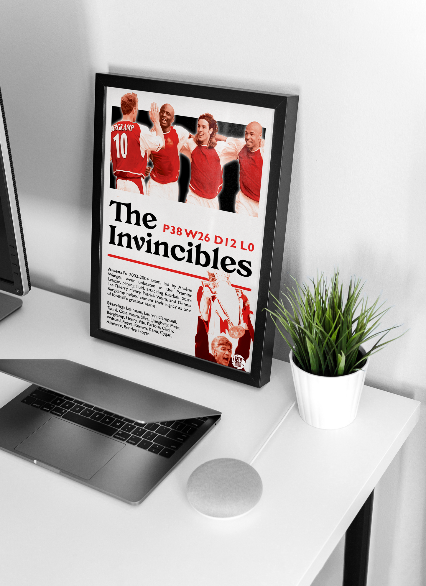 Arsenal's Invincibles 2003-2004 Poster