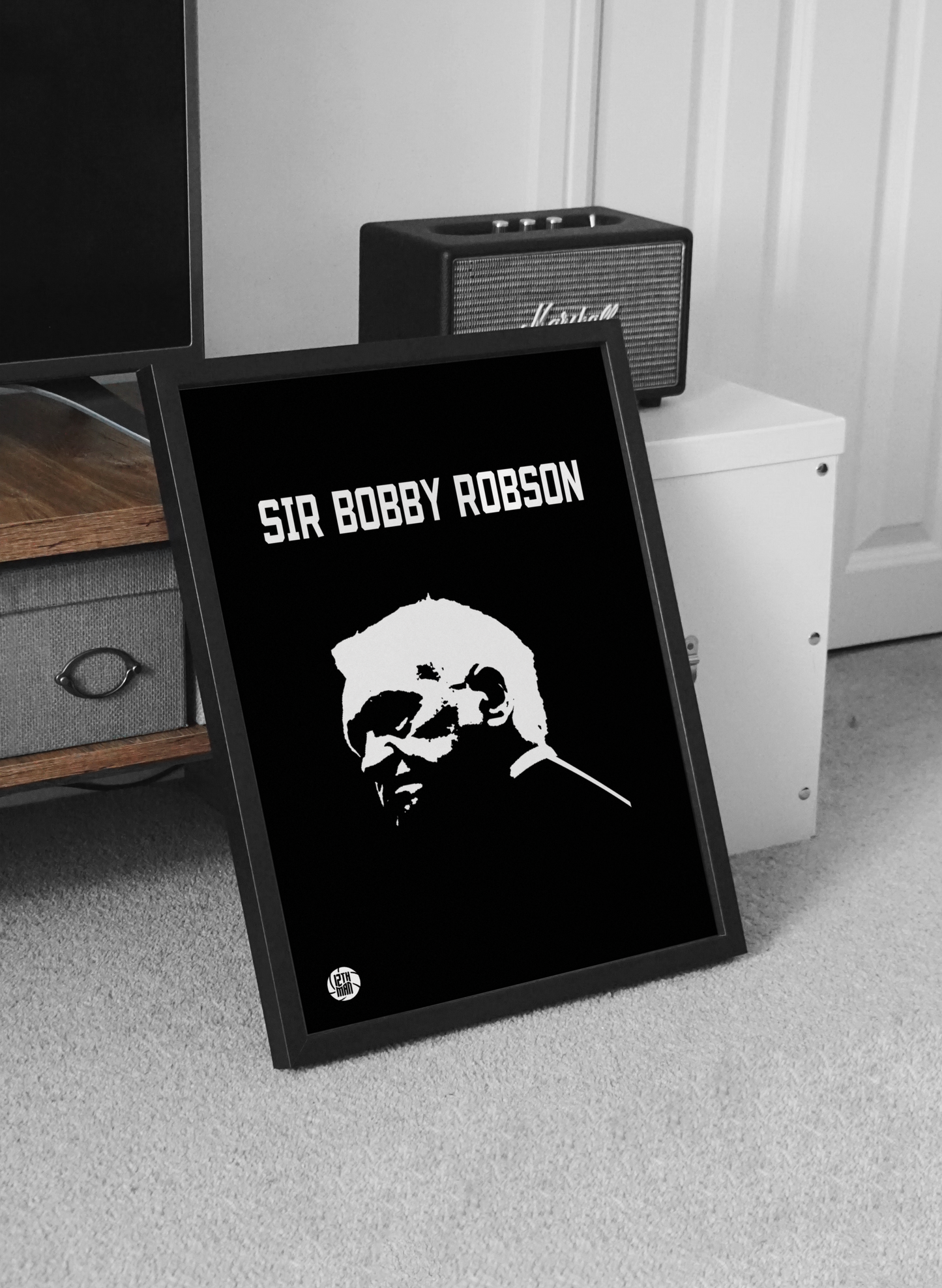 Sir Bobby Robson Newcastle United Poster