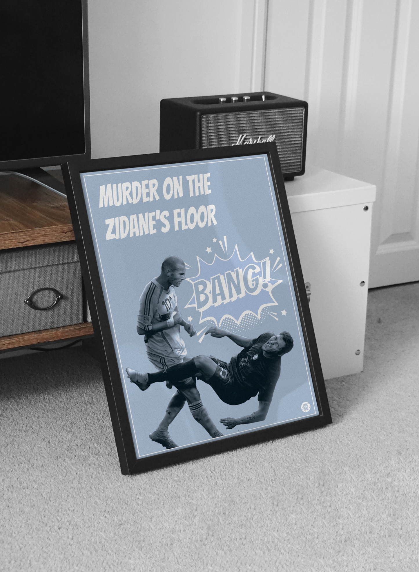 France's Zinedine Zidane poster