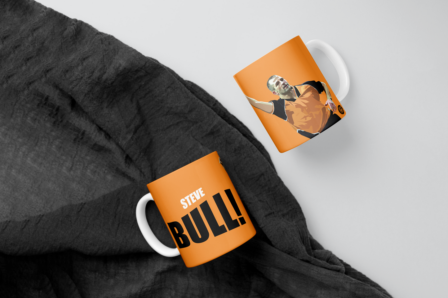 Steve Bull Wolves Mug
