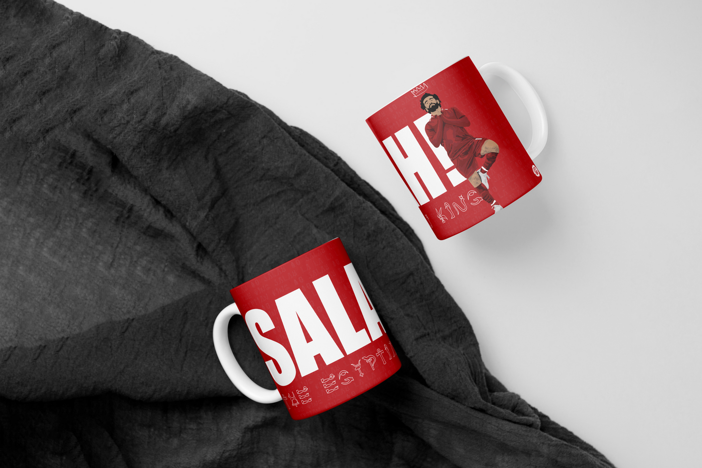 Mo Salah The Egyptian King Liverpool Mug