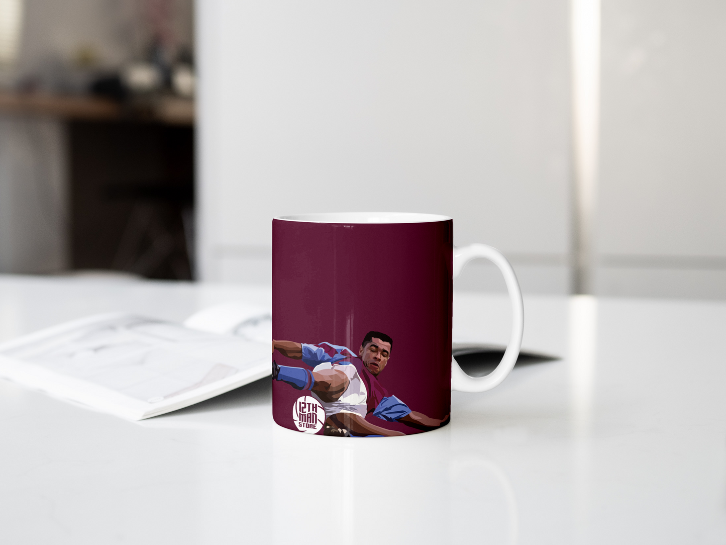 Paul Mcgrath Aston Villa Mug