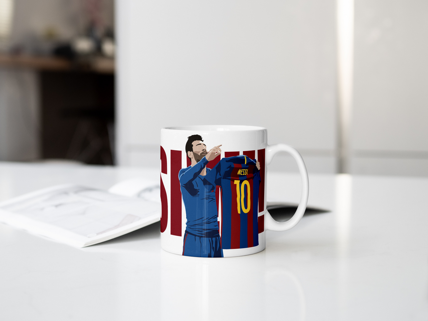 Lionel Messi Barcelona Mug Iconic celebration