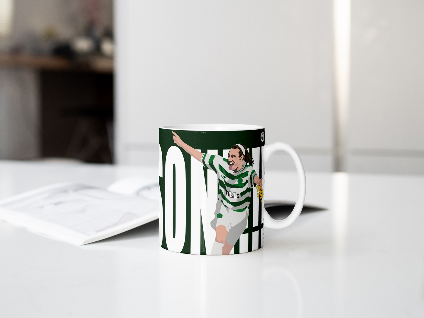 Henrik Larsson Celtic Mug