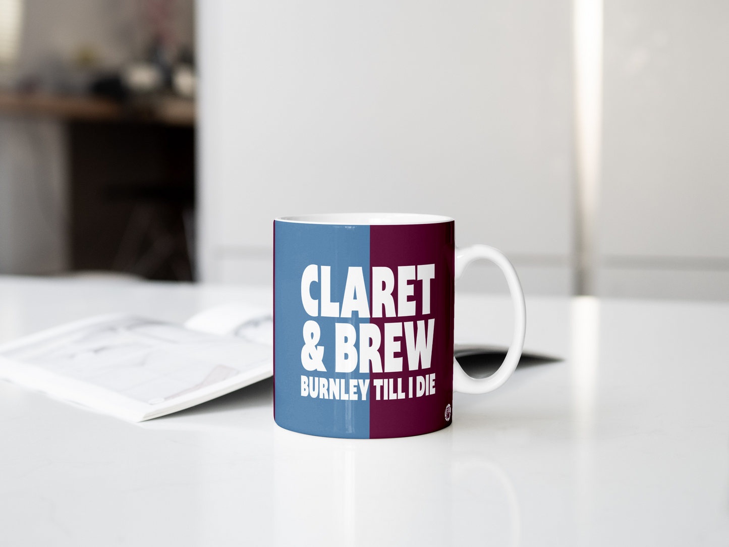 Burnley Mug Claret & Brew