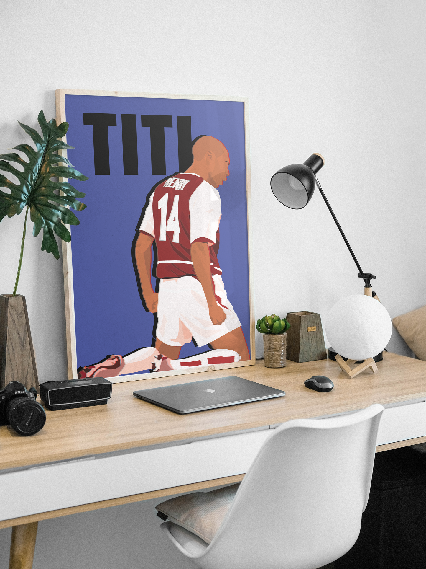 Thierry Henry Titi Arsenal Poster