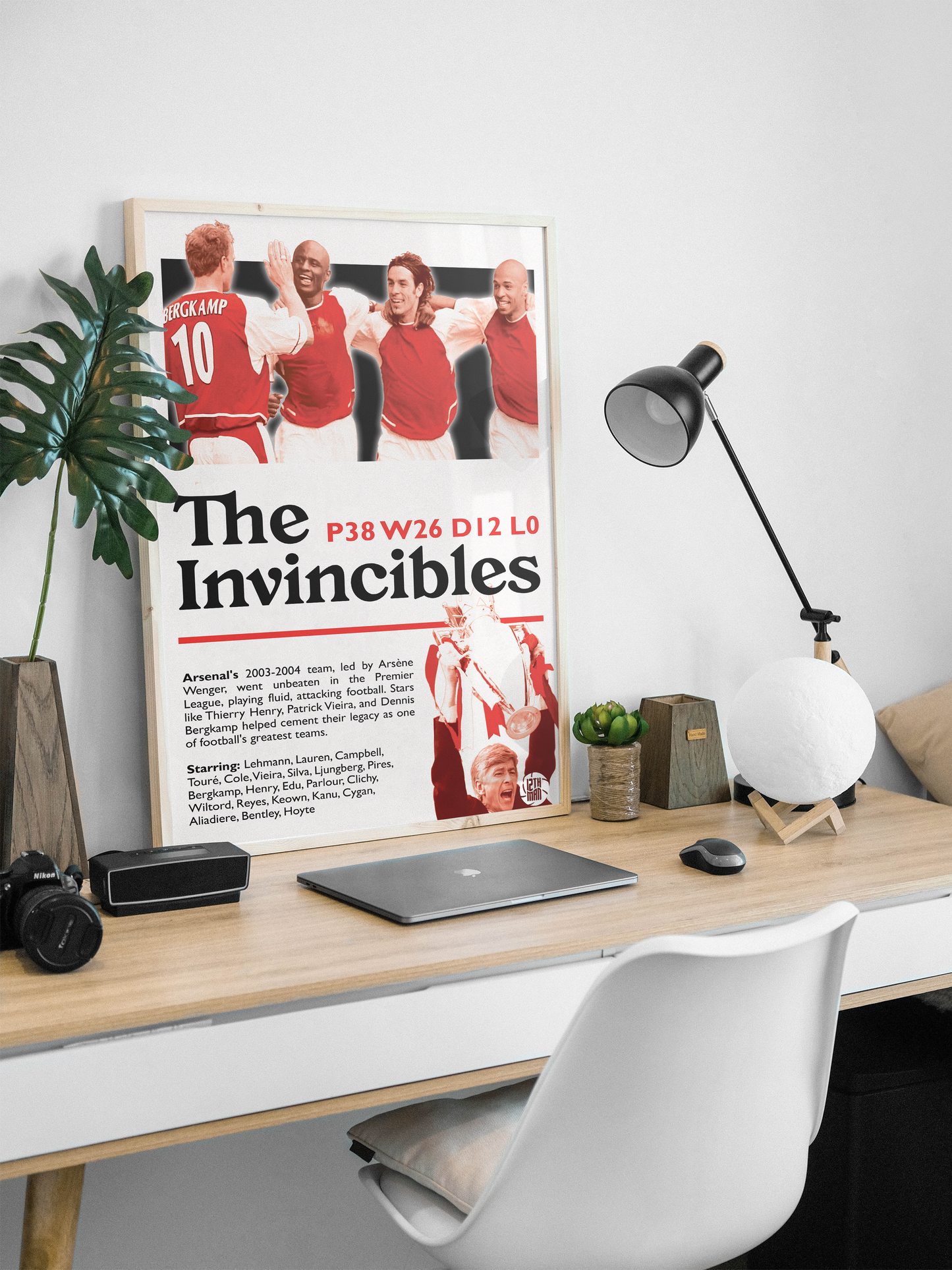 Arsenal's Invincibles 2003-2004 Poster