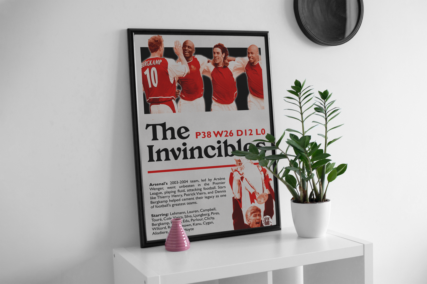 Arsenal's Invincibles 2003-2004 Poster