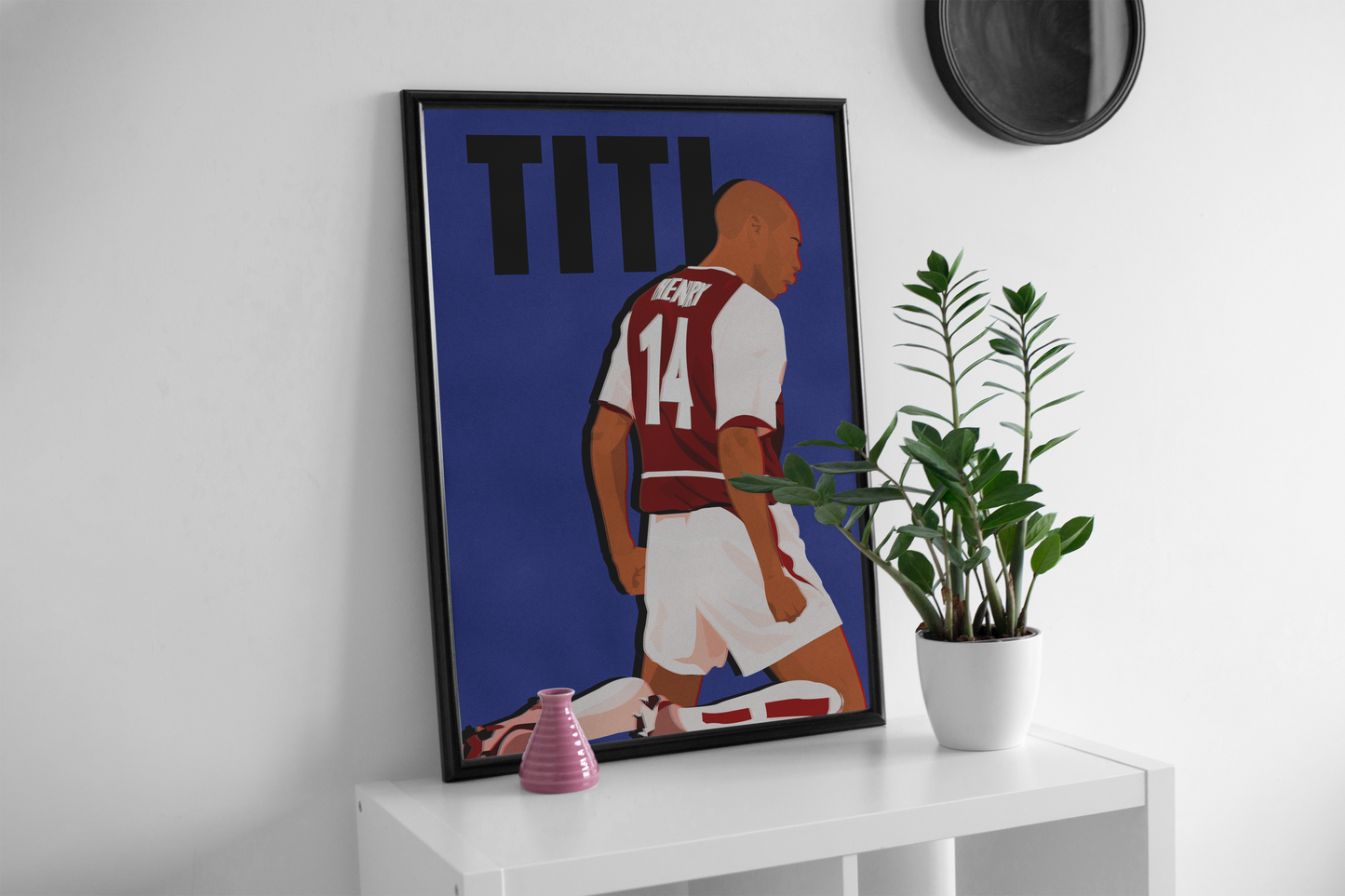 Thierry Henry Titi Arsenal Poster