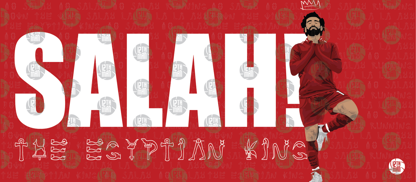 Mo Salah The Egyptian King Liverpool Mug