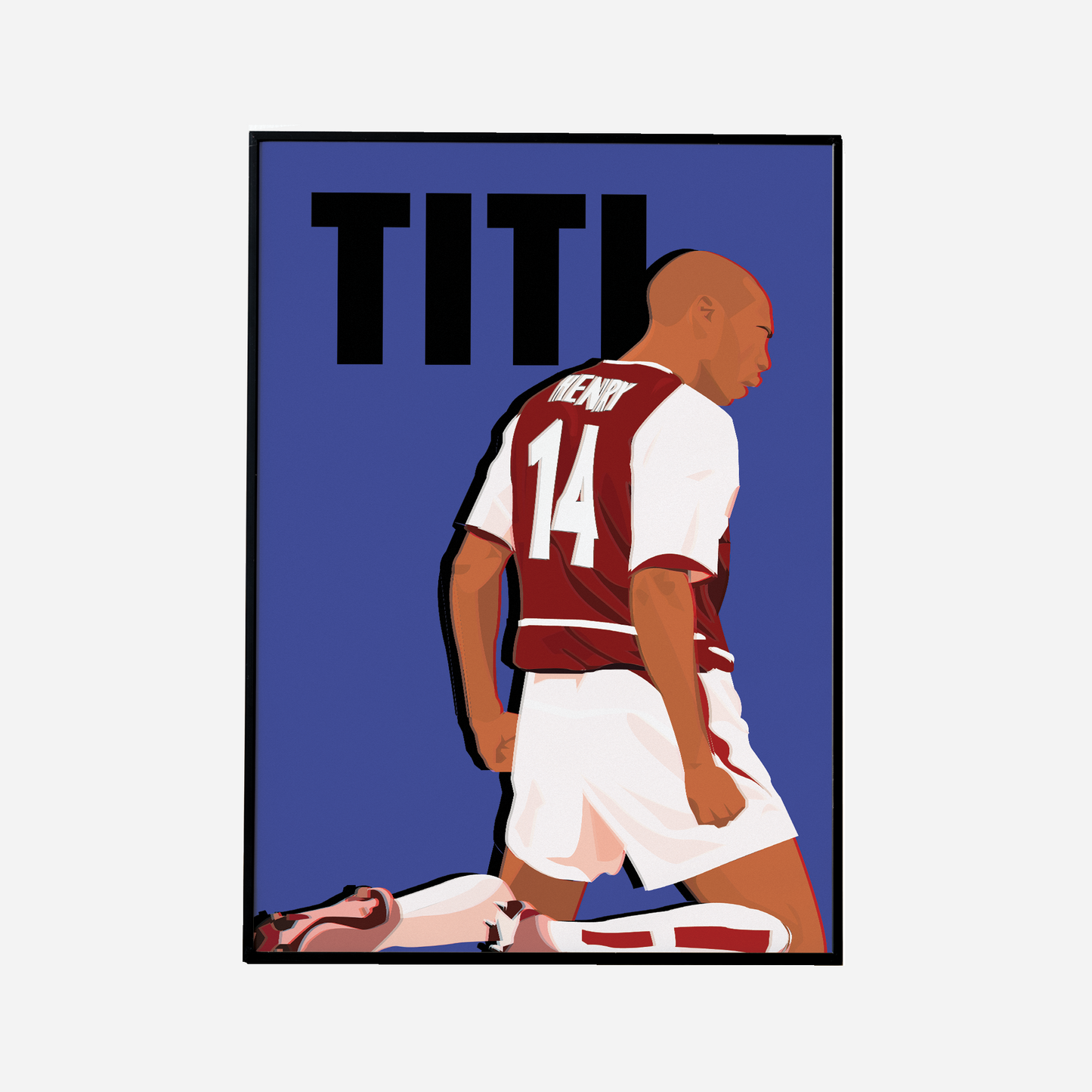 Thierry Henry Titi Arsenal Poster